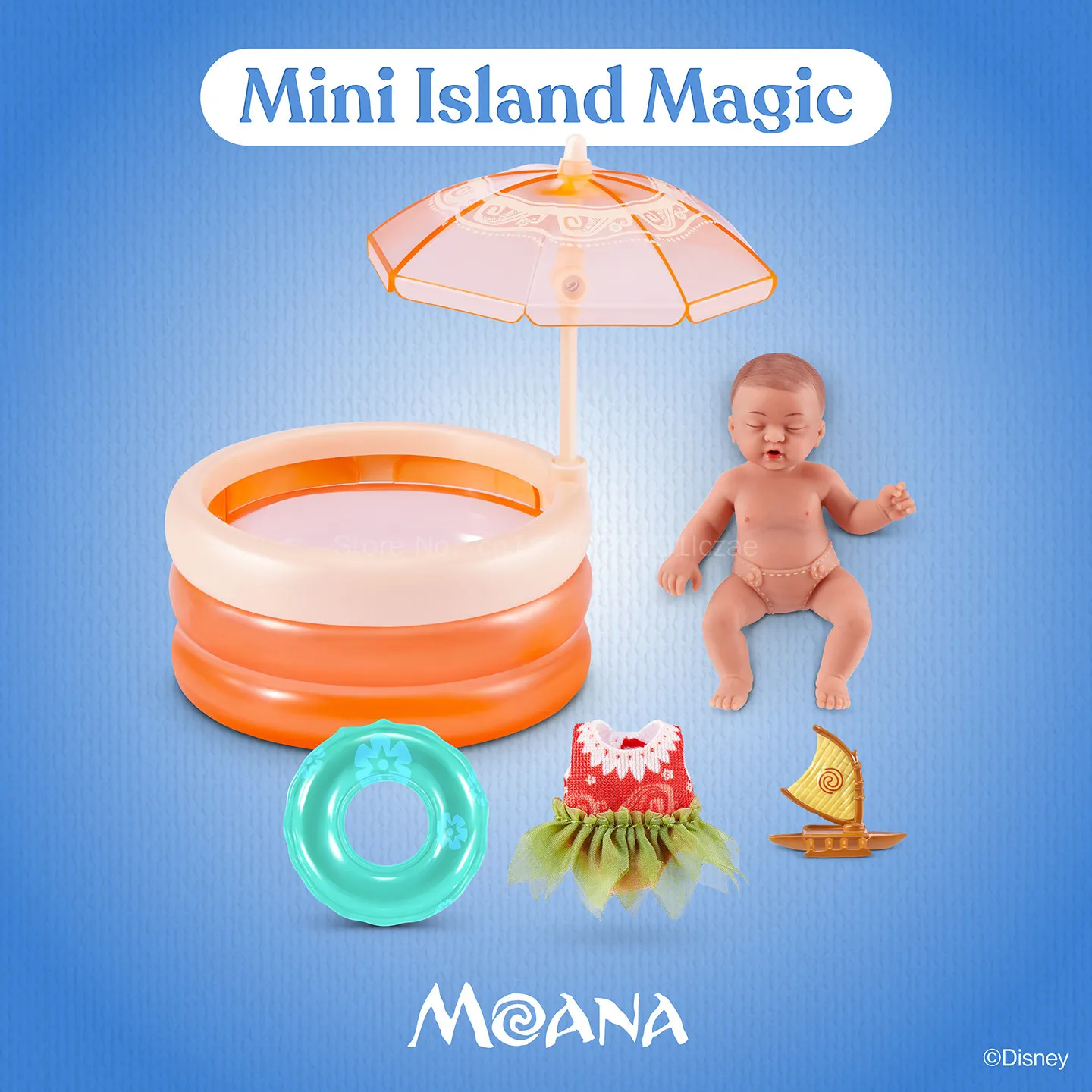 ZURU Disney My Mini Baby Blind Box Action Figure Collectible Surprise Toy Soft Silicone Dress-Up Doll Interactive Role Play Doll - view 5