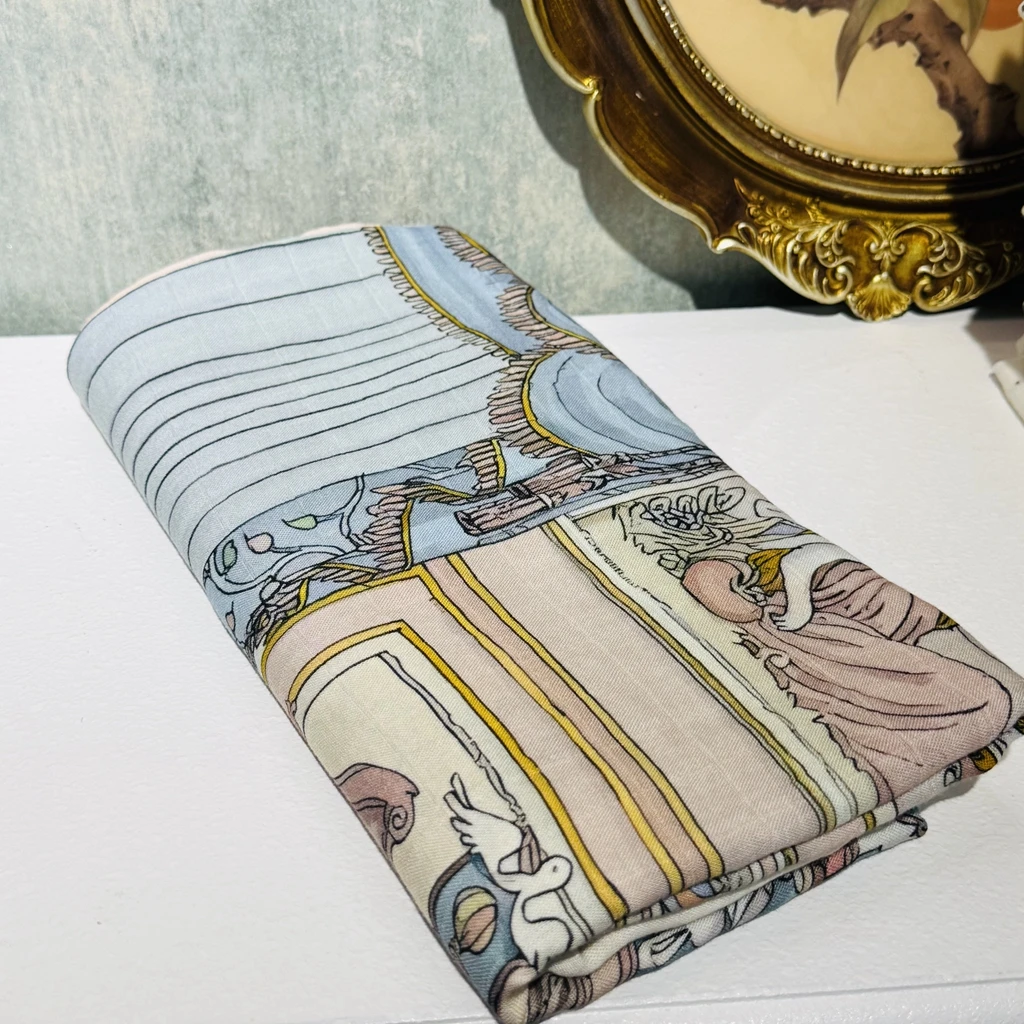 2026 الترا لينة الطفل بطانية من الموسلين خفيفة الوزن تنفس قماط تلقي بطانية لحديثي الولادة القطن يلتف #6