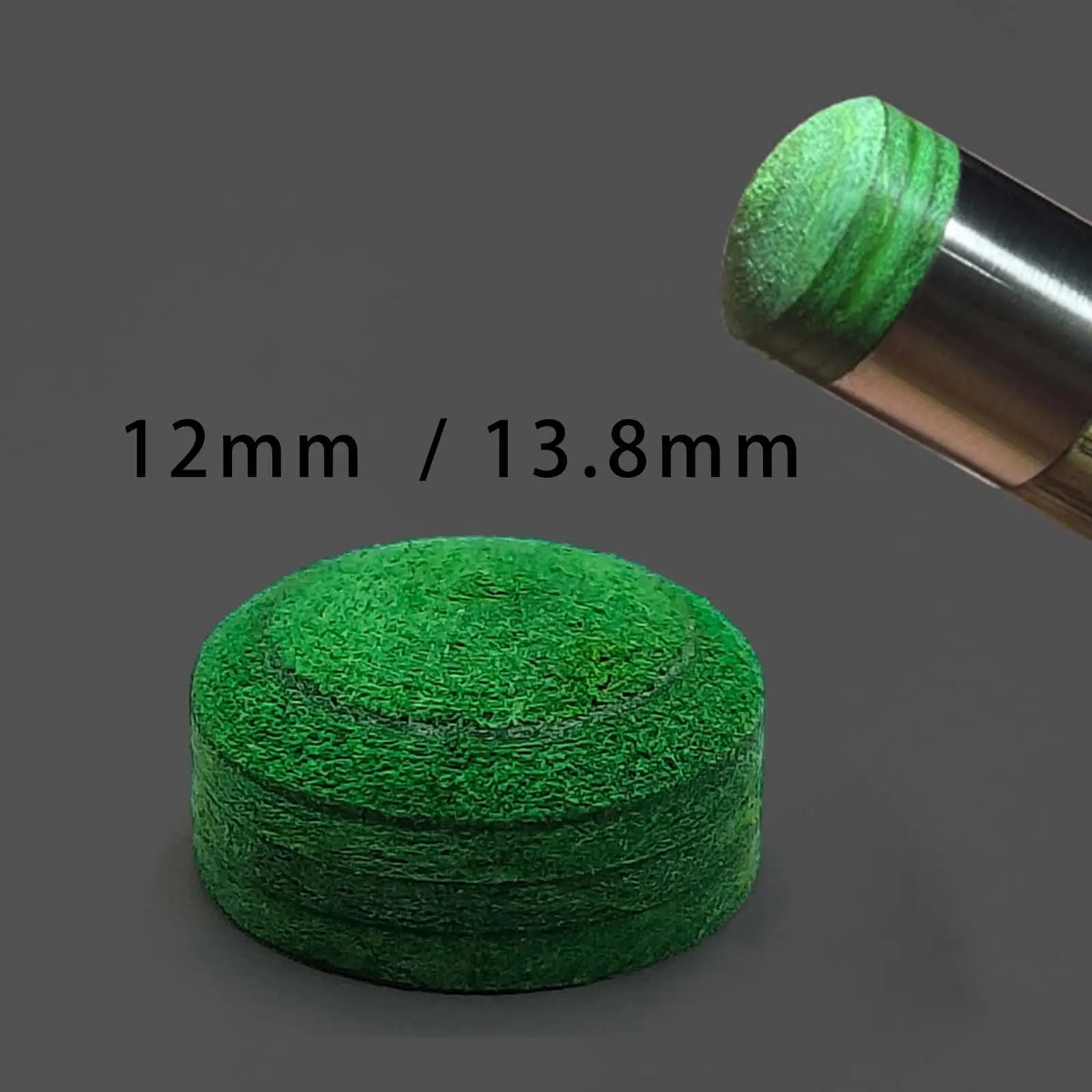 

Billiard Pool Cue Tip 12mm PU Leather Replacement Stick Snooker Cue Tips Accessories for Indoor Game Supplies