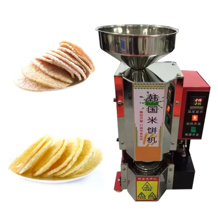 

70-130mm 2024 Intelligent Automatic Puffed Rice Cake Machine Rice Pop Making Machine