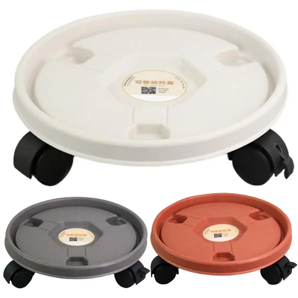 Support de Pot de Fleur avec Roues Mobiles T1, Mini Support Roulant