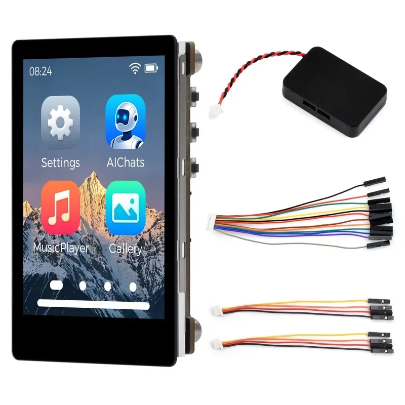 ESP32-C6 2.8inch IPS Capacitive Display Development Board, 240 × 320 Resolution, 262K Color, Integrated Wi-Fi 6