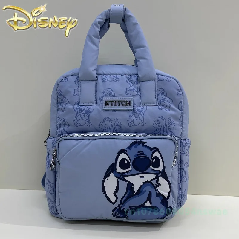 

Disney Stitch New Backpack Luxury Brand Original Children's Schoolbag Cartoon Cute Children's Leisure Backpack Fashion Trend