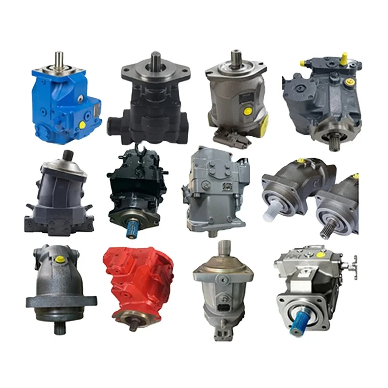 

2 Stage 2HP 100Bar Hydraulic Piston Pump Multiple Displacement Specs Compatible With K3V63DT K3V112DT Construction