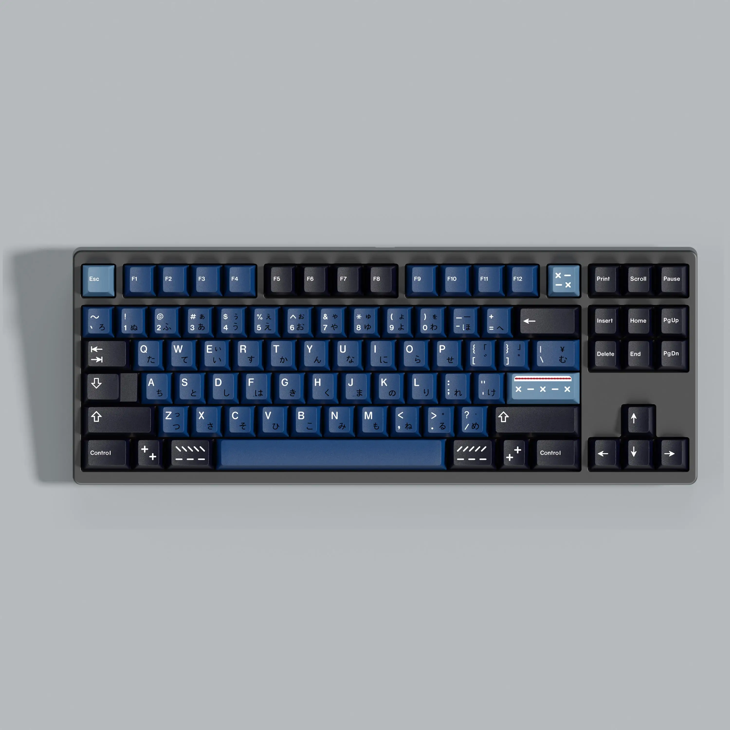 

GMK denim five-sided sublimation customized full set of keycaps including 7U compatible ALICE