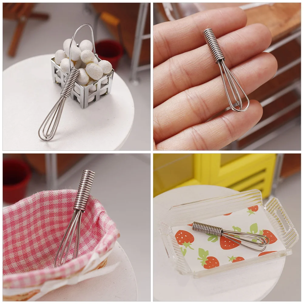 Miniature Food Toy Egg House Eggbeater Decors Baking Play Micro Scene