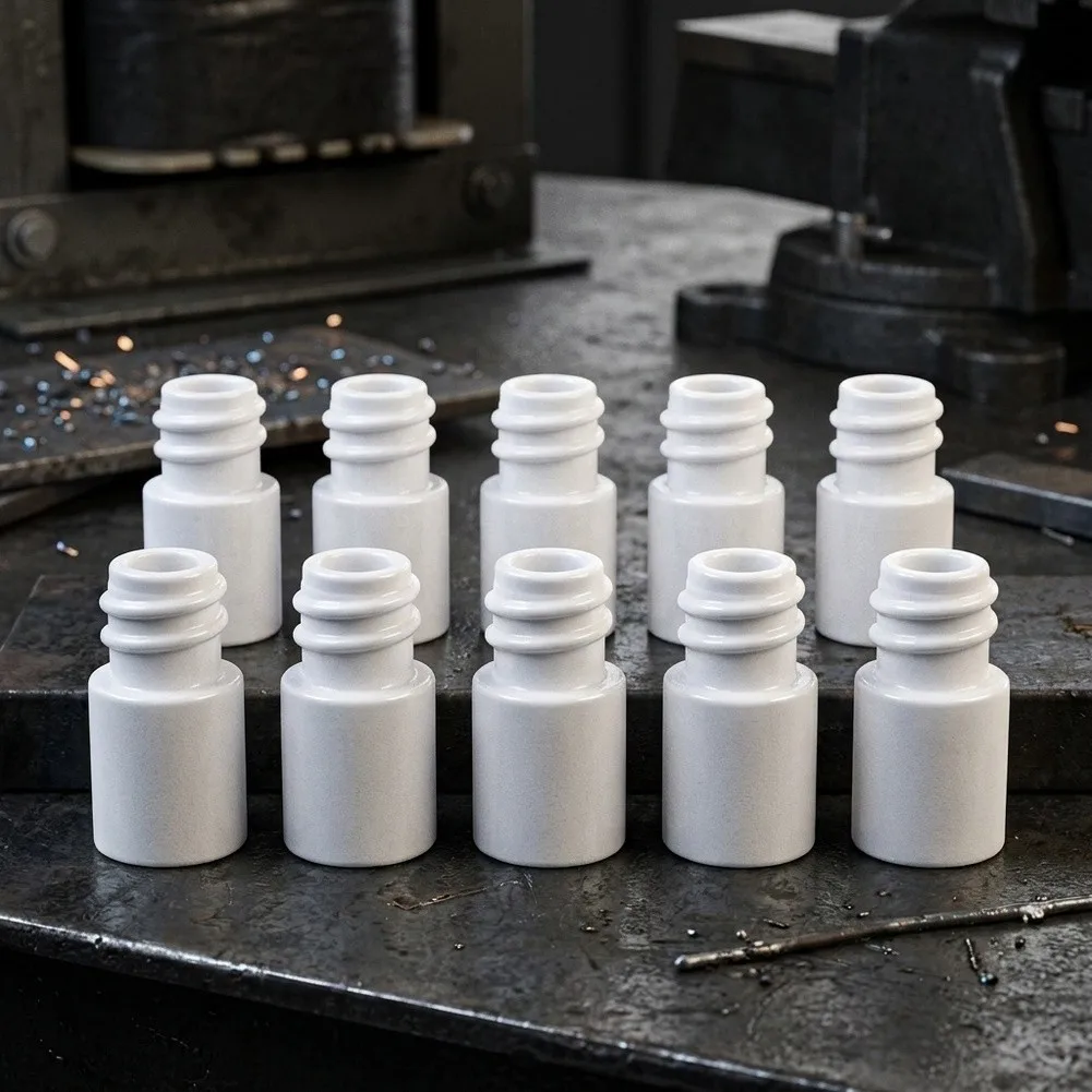 High Temp Porcelain Welding Nozzle Insulator For 14AK 15AK 350A 500A For Torches Anti Spatter Ceramic Tip Gas Shielded Welding