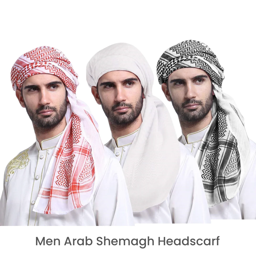 

Men Woven Kuffiyeh Arab Kafiya Shemagh Keffiyeh Middle Eastern Scarf Wrap Jacquard Traditional Culture Unisex Hijab