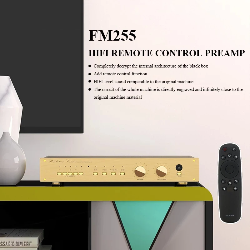 FM255 MK2 리퍼블리카: 하이파이 오디오 애호가를 위한 진정한 라인 프리앰프의 재현