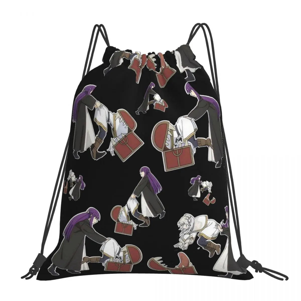 

Рюкзаки с изображением слабости фриэрена и папоротника, сумки на шнурке, спортивная сумка с карманом на шнурке, сумка для книг для путешествий и школы