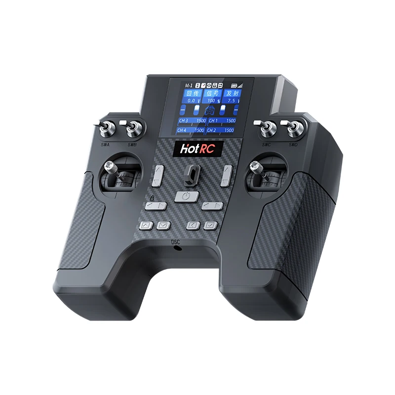 Hotrc HT-8A 2.4G 8CH dual return function Transmitter HT-8A Remote Control with F-08A Receiver For RC Aircraft Car Ship Tank