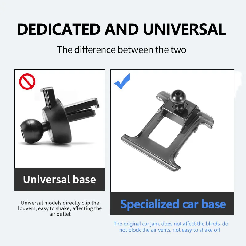 Car Cell Phone Holder Fasteners For Skoda Dedicated Base Collocation Bracket Fit For kodiaq Superb Octavia Fabia Rapid kamiq