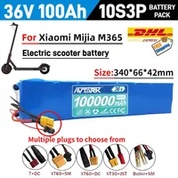 Original 36V 100Ah 18650 Lithium Battery Pack, Specifically for Xiaomi M365 36V Electric Scooters