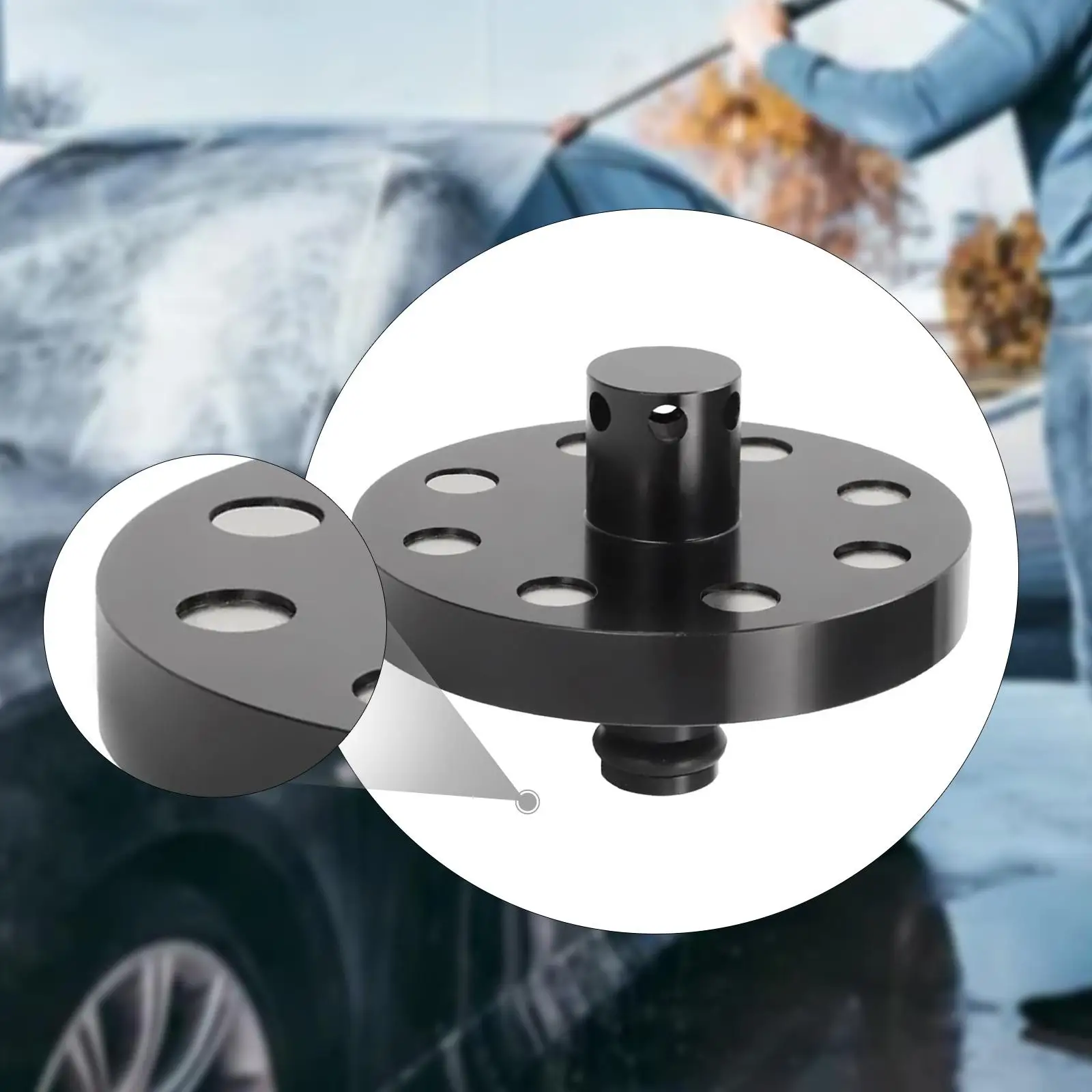 

Оплотнительное кольцо для очистки шасси, компактный многофункциональный портативный очиститель ходовой части, промывочная машина для тротуара, гаража, грузовика, заднего двора