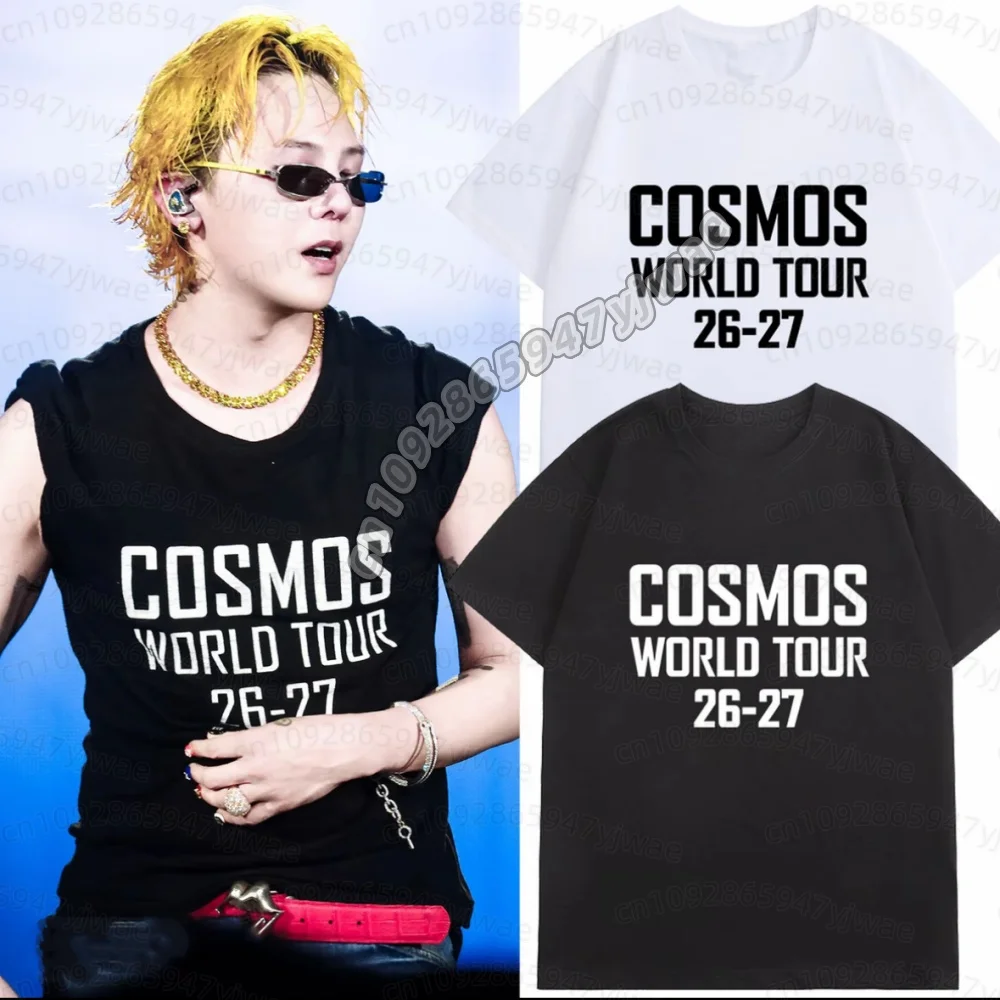 MEN WOMEN COSMOS World Tour 26-27 Concert Short Sleeve Tee Summer 2026 BIGBANG for Outdoor Sports Party Parent-Child T-Shirts