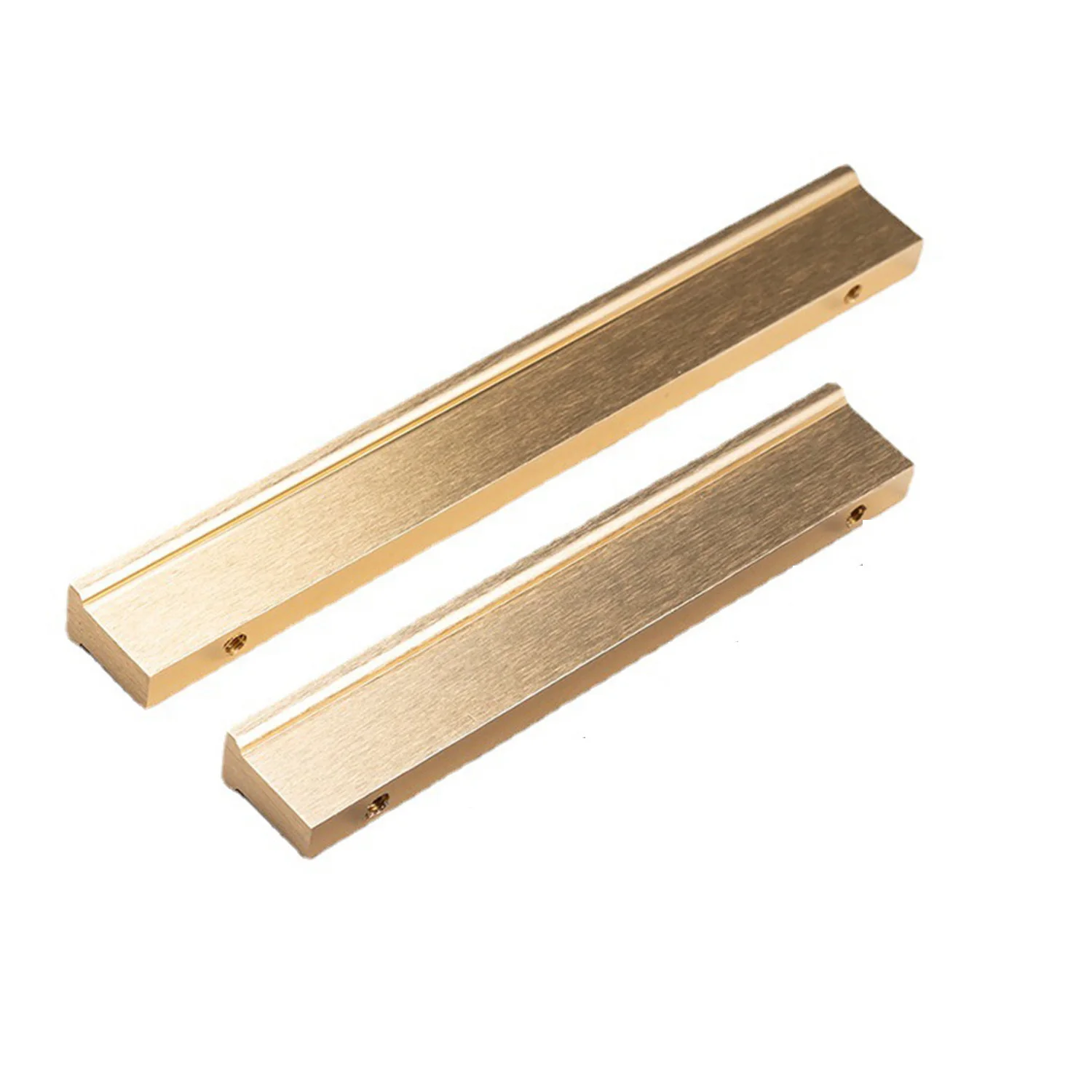 Goldene Schrankgriffe aus gebürstetem Messing, Küchenbeschläge, moderne, einfache Schublade, Möbel, Türknöpfe, Schrank, Kleiderschrank, Schubladengriff