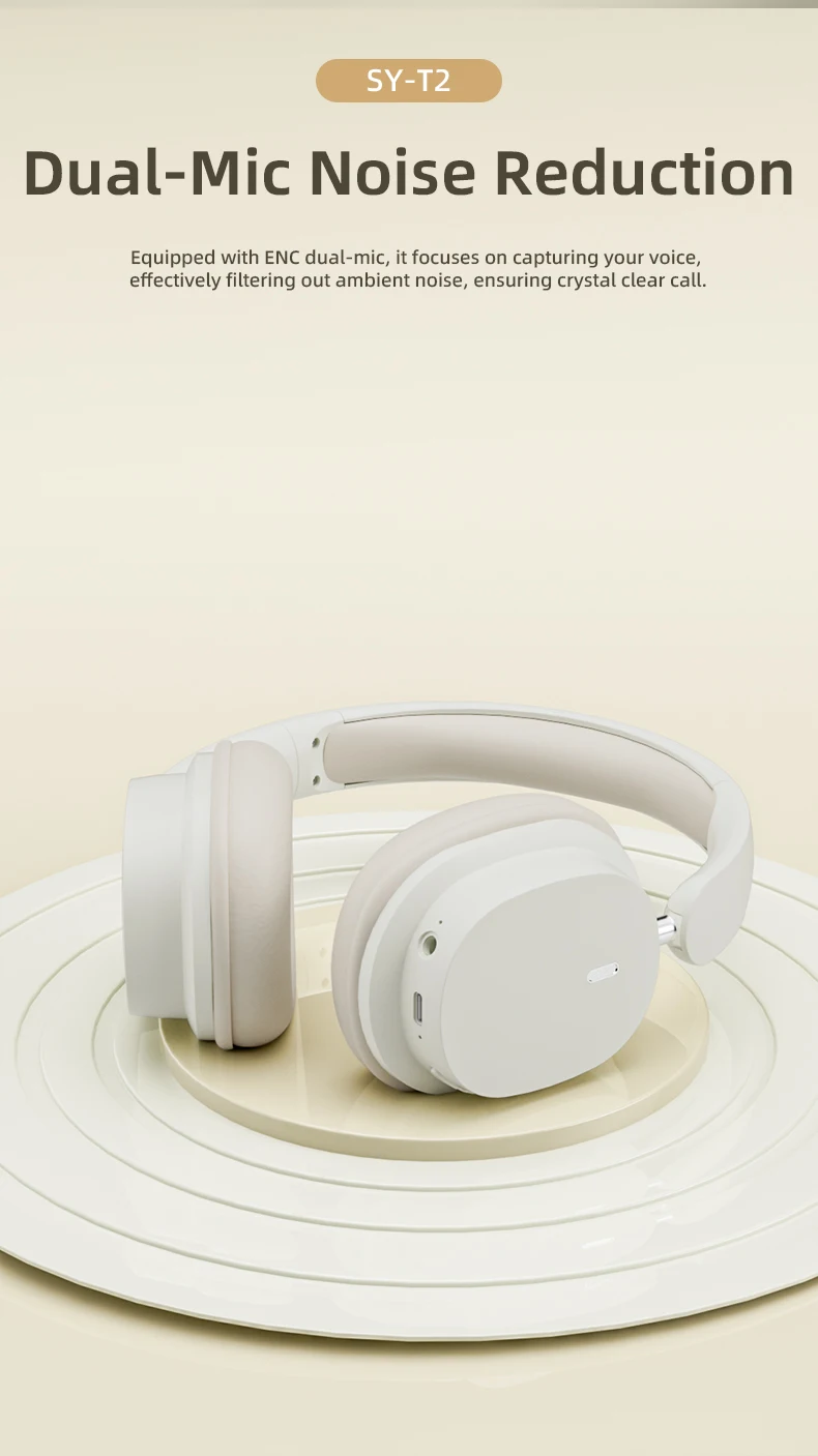 Original Bluetooth Headphone Headset SY-T2 High Quality Noise Reduction Wireless Microphone Wired Earphone Gamers Headphones