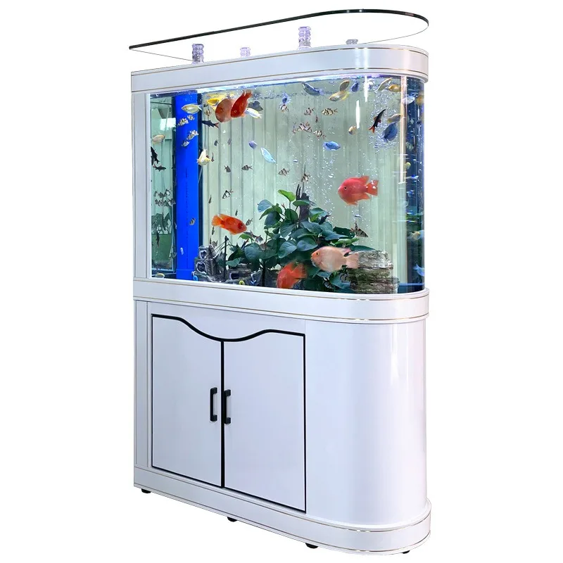 

Bottom filter ecological fish tank, living room large household glass tank medium aquarium