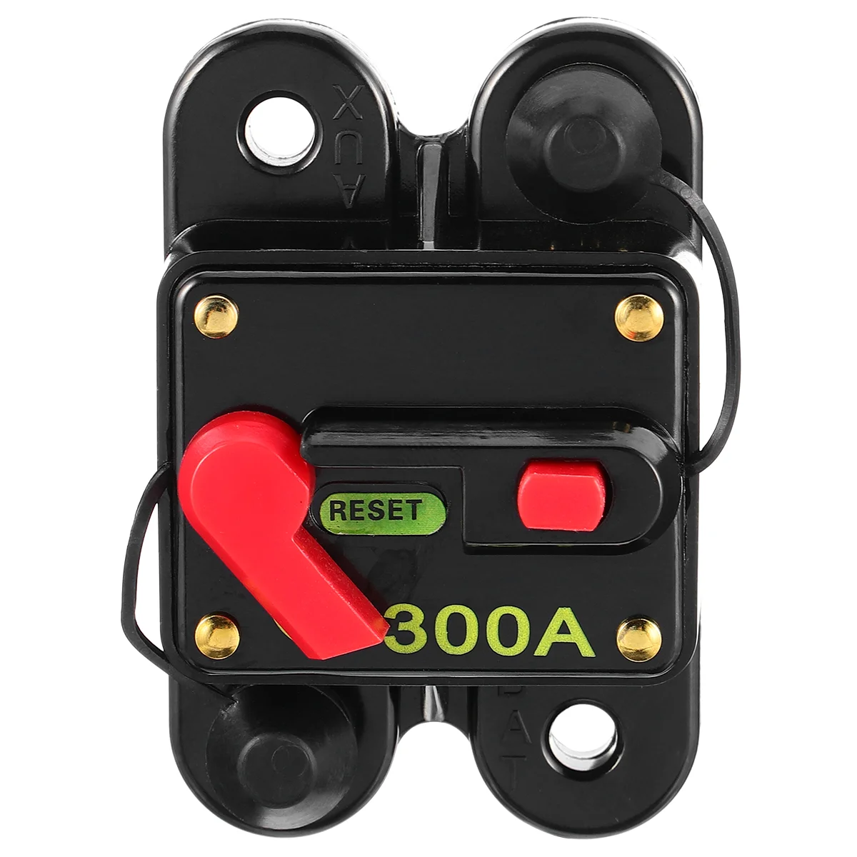 Fuse Holder Switch Manual Circuit Breaker Car Resetable Audio Power Supply Alloy Accessory Self-recovery