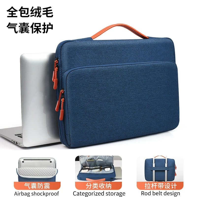 Professionelle Laptop-Hülle Wasserdichte Stoßfeste Business-Computertasche für Reisen und Büro Langlebiges Schlankes Design