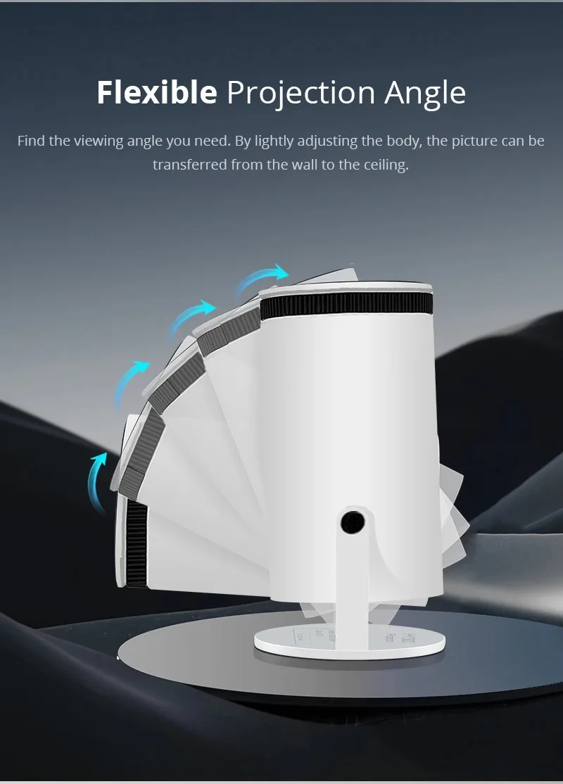 S20A Ultra HD Projector Smart Projector System 5G Home Projection 4K Android 11 Dual Wifi6 200 ANSI BT5.0 1080P 1280*720P