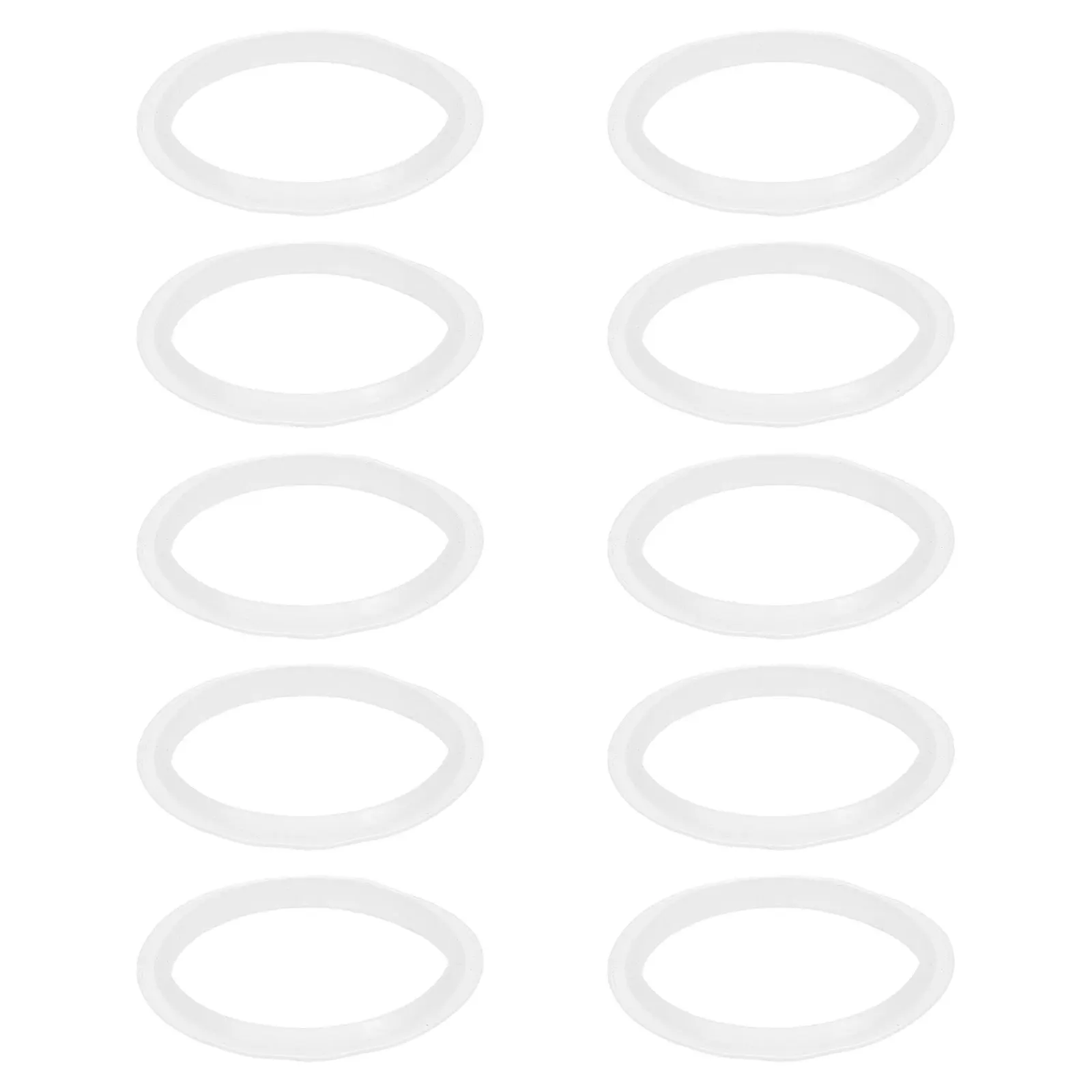 

10pcs Sealing Ring Gasket Bathtub Stopper Drain Plug Kitchen Sink Washer Mounting Bracket Universal Fit Leakproof Durability