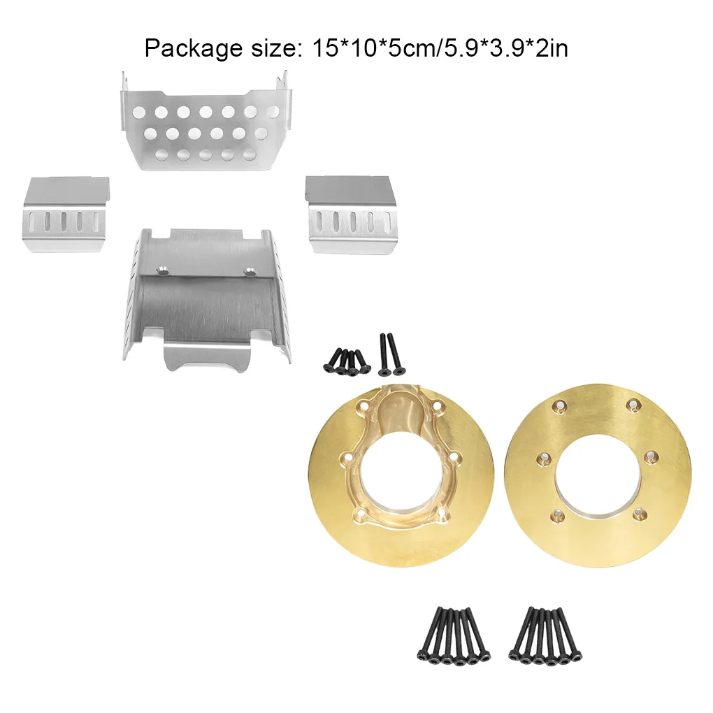 المعادن الحرس درع الهيكل درع موازنة يزن ل CROSSRC EMO XXL 1/6 RC نموذج سيارة روك الزاحف قطع غيار شاحنات