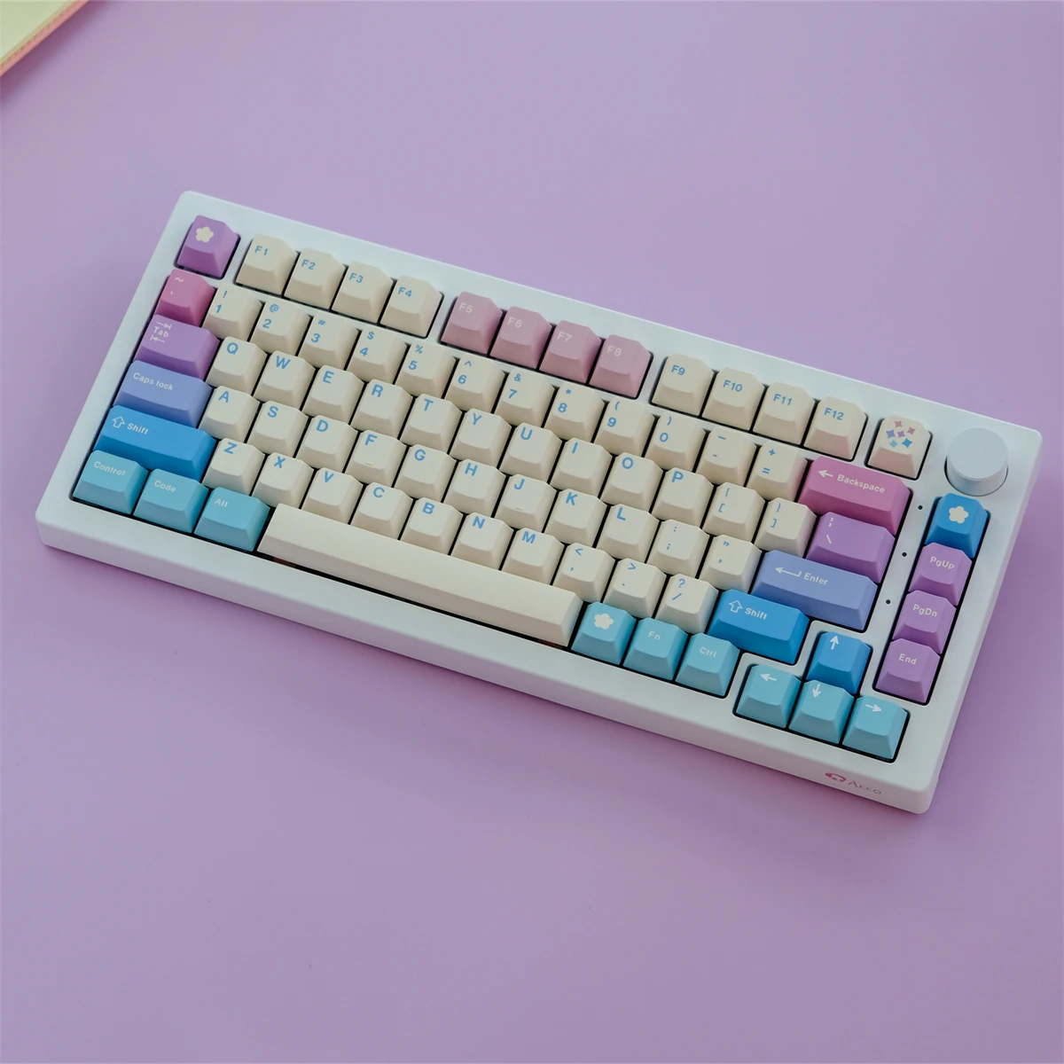 

129 клавиш/набор GMK Fairy Keycaps PBT, 5-сторонние колпачки для ключей Subbed, колпачки для ключей с вишневым профилем для Keychron Q2 65% 75% Anne GH60 GK64 Poker