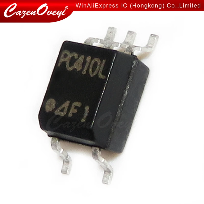 CazenOveyi 10pcs/lot PC410L0NIP0F PC410LONIPOF PC410LS PC410L SOP-5 Light coupling optical isolator  output In Stock
