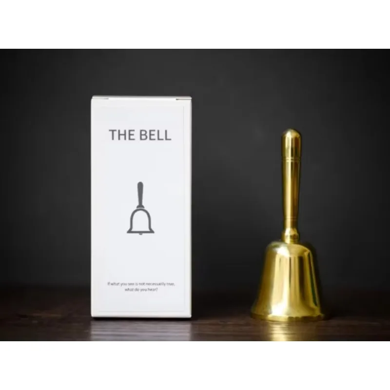 Golden Phantom Bell Chop Bell Magic Tricks Gimmick Props Magician Accessories Close Up Stage Illusion Mentalism Funny Magician