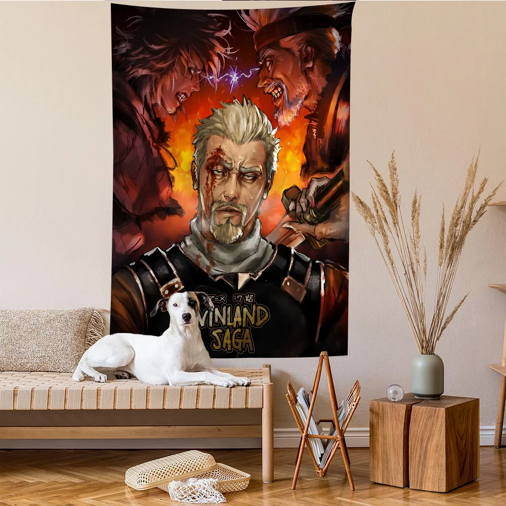 Vinland Saga Chart Tapestry for Living Room Home Dorm Decor Art Home Decor