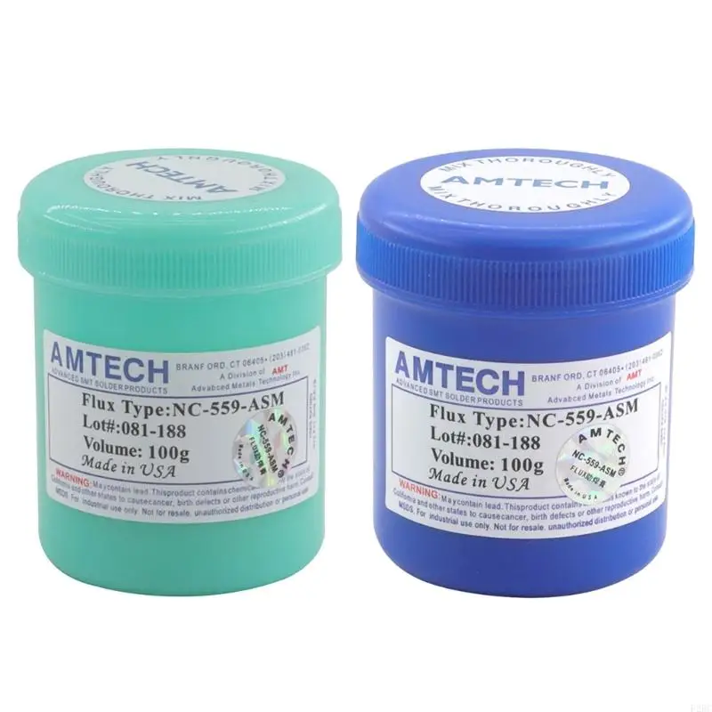 F26C Advanced Oil Flux Greases For Soldering Chip Repair PCB Reflow Manual Use 100g Precise Electronic Component Installation