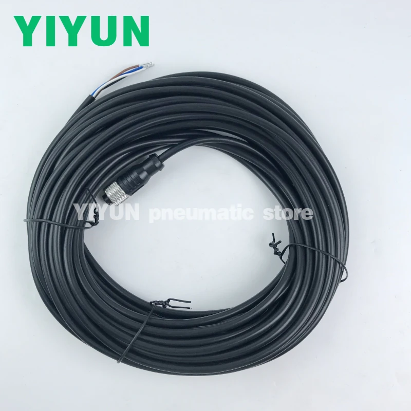 XZCP1141L15 Pre-wired M12, straight, female connectors For Schneider
