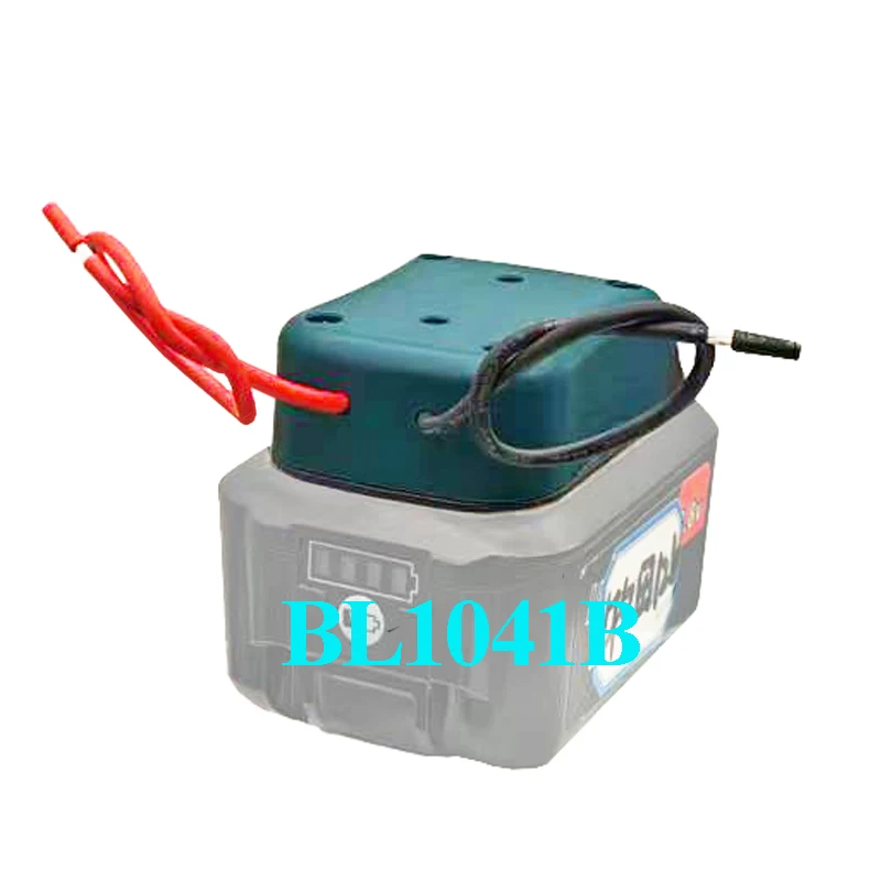 For Makita 10.8V 12V Lithium Ion Battery Case External Power Supply DIY Connector Adapter Dock Holder BL1021 Car Emergency Start