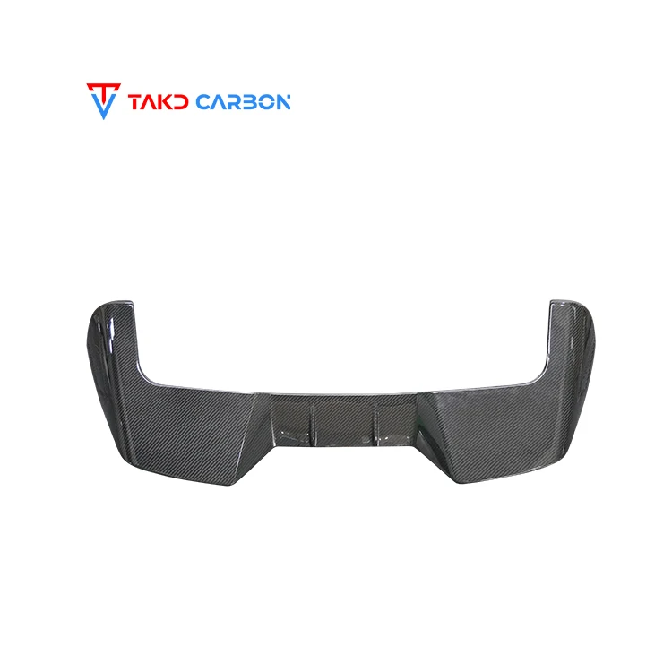

TAKD Карбон, 100% сухой материал из углеродного волокна, верхний задний спойлер, крыло, универсальный спойлер багажника для автомобилей для bmws X5 G05