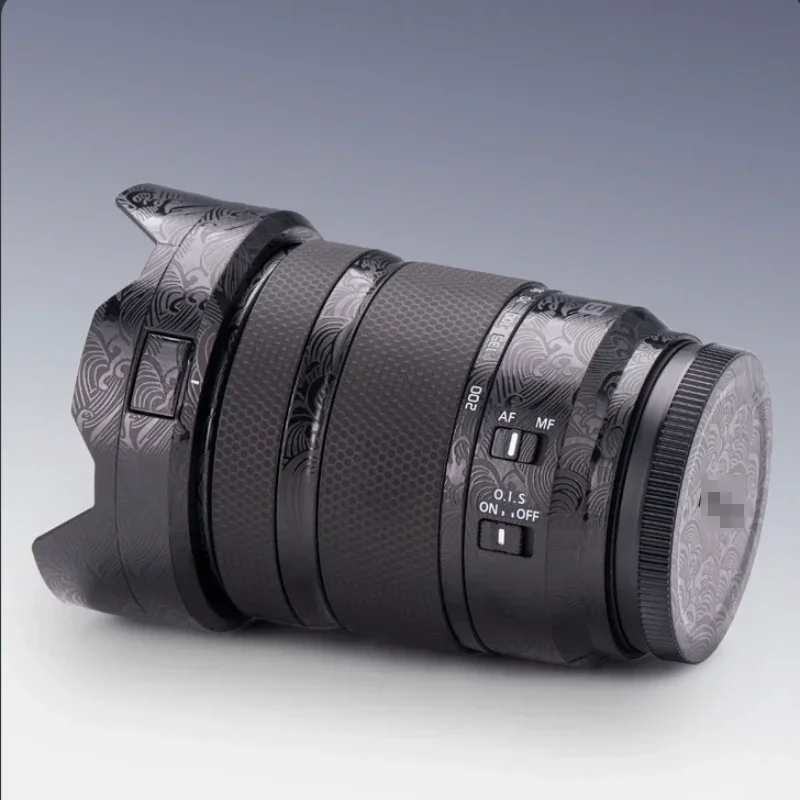 For Panasonic S 28-200Mm F4-F7.1 Anti-Kras Camera Lens Sticker Jas Wrap Beschermende Film Body Protector Huid Inham