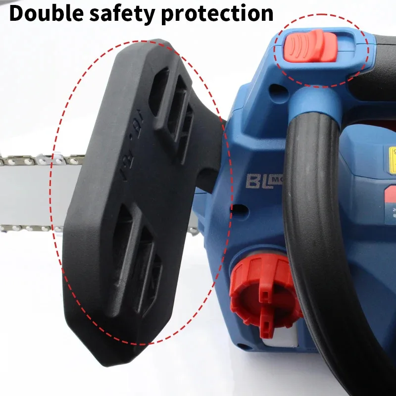 20V Brushless Chain Saw Garden Tool Set 10 Inch Wood Cutting Machine Lithium Battery Power Industrial Grade