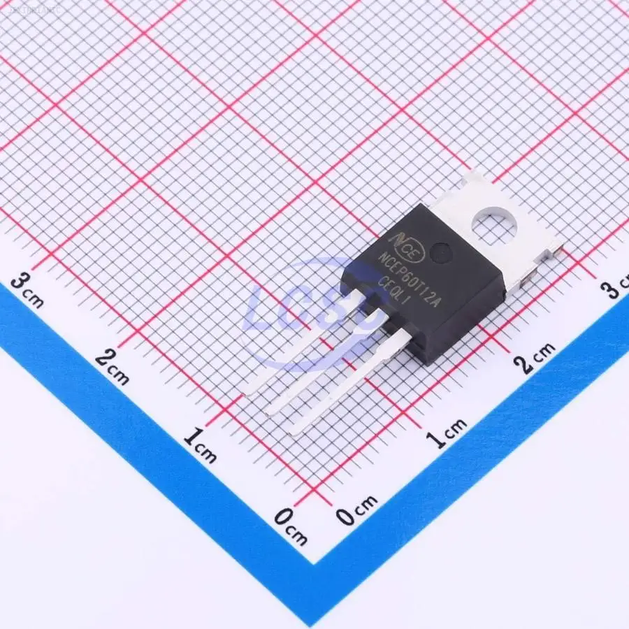 1PCS NCEP60T12A 60V 120A 4mΩ@10V,60A 180W 2.4V@250uA 1 N-Channel TO-220 MOSFETs ROHS