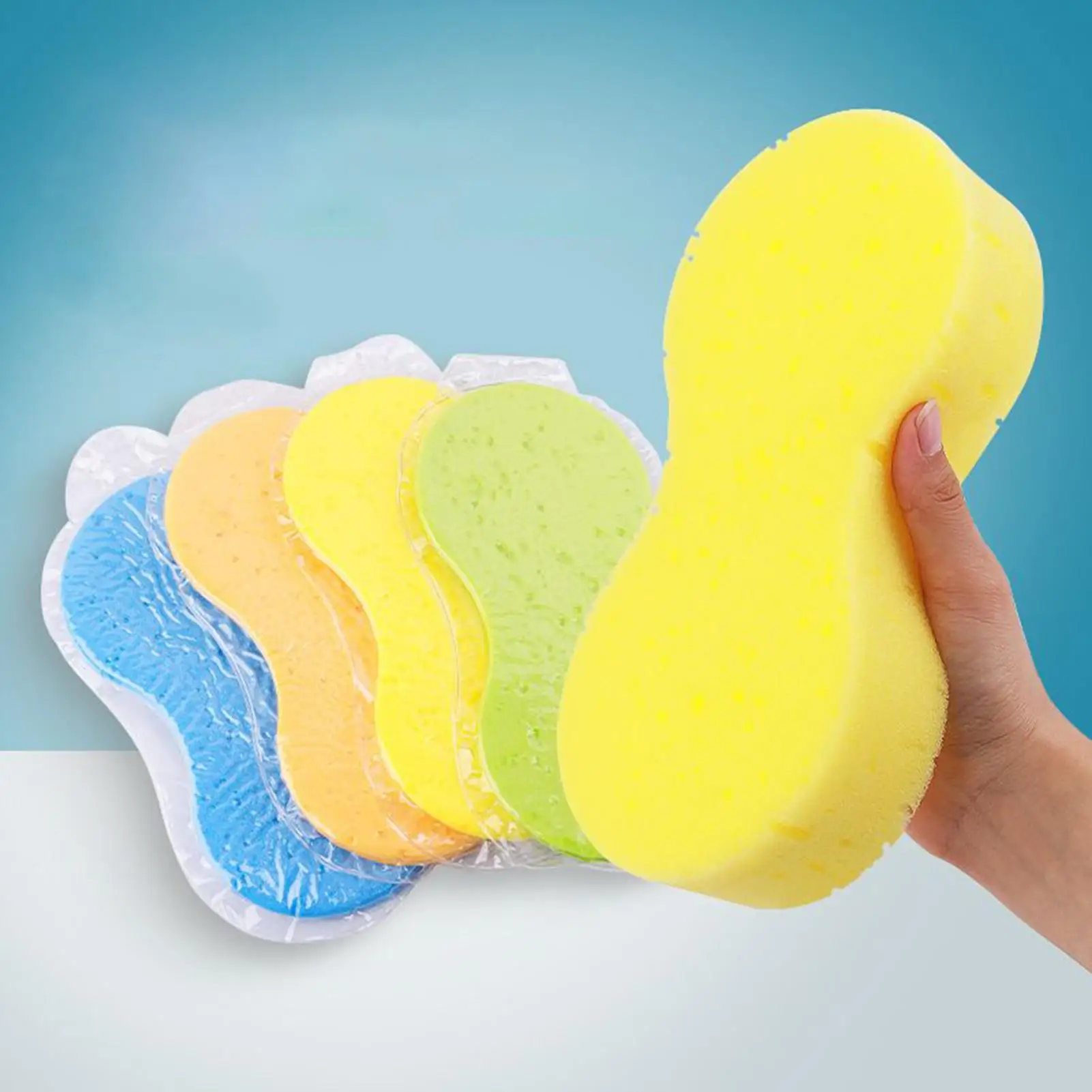 

Губки для мойки автомобиля, большая губка без царапин, принадлежности для детализации автомобиля, скребок без царапин, средства для чистки пятен для автомобилей