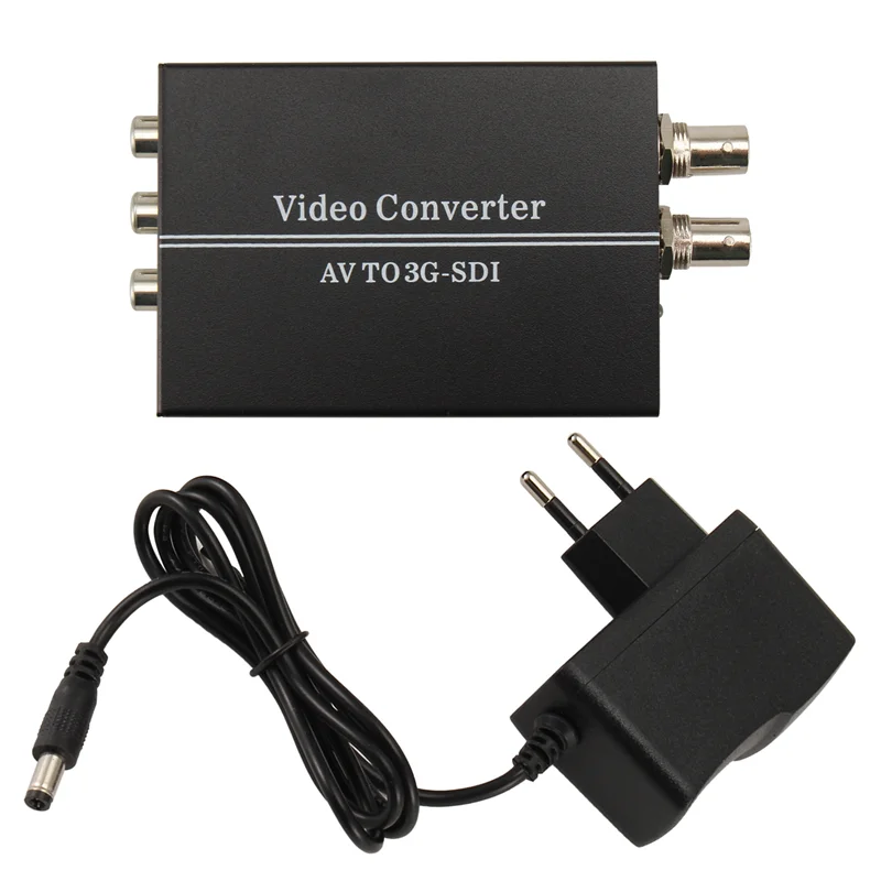 

BTLIFE-AV To SDI Converter For 3G SDI RCA To SDI BNC Audio Video Adapter For SDI BNC Audio Video Adapter EU Plug