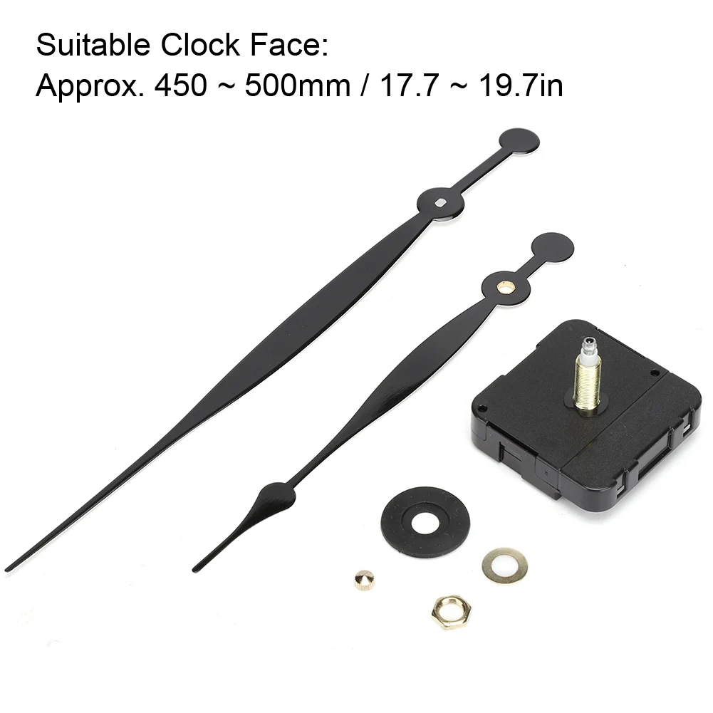 Clock Movement Motor Hands Clock Accessory High Precision Hour Minute Hands Quartz Clock Movement Motor Kit DIY Clock Accessory