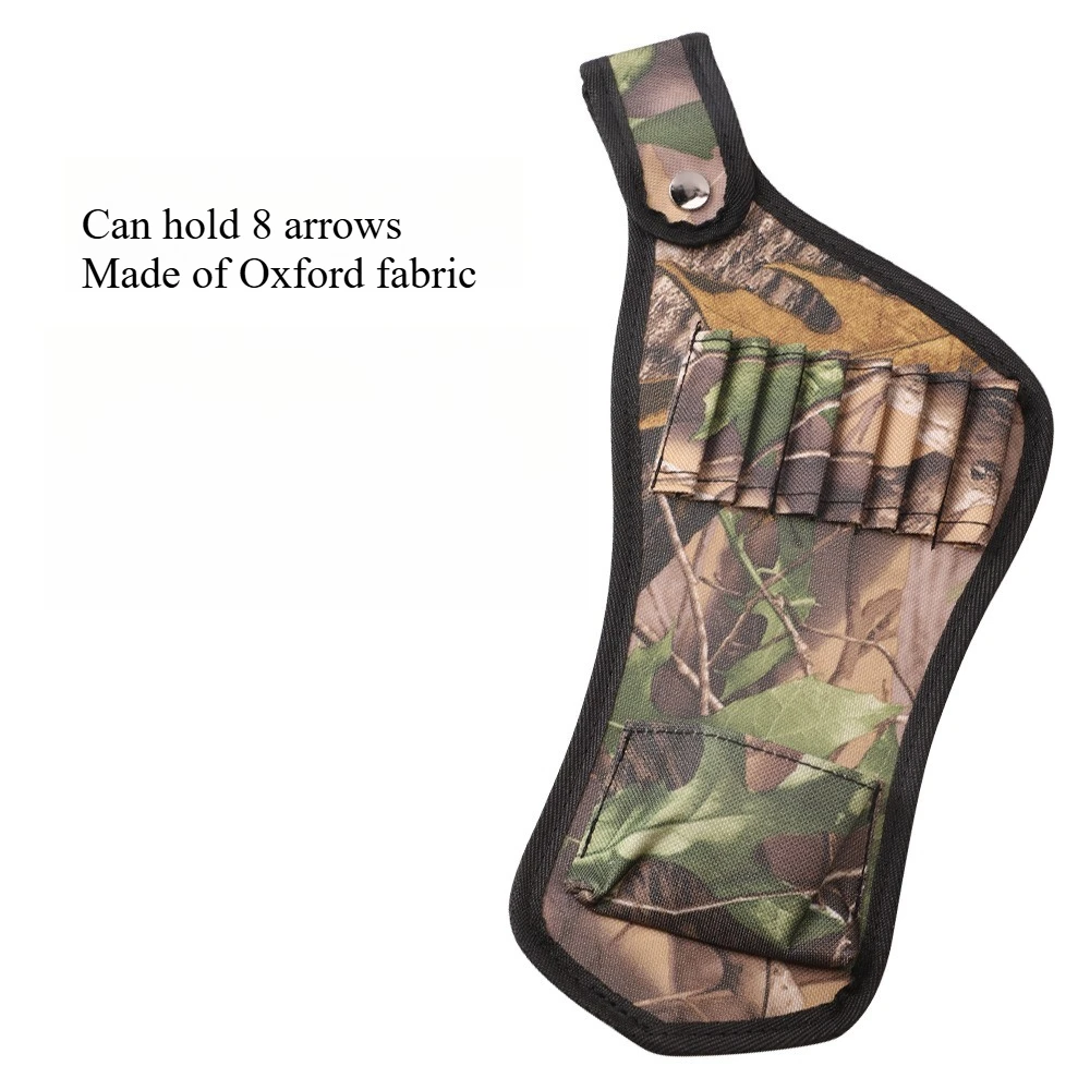 The Short Bow and Arrow Waist Pouch Can Hold 8 Arrows.