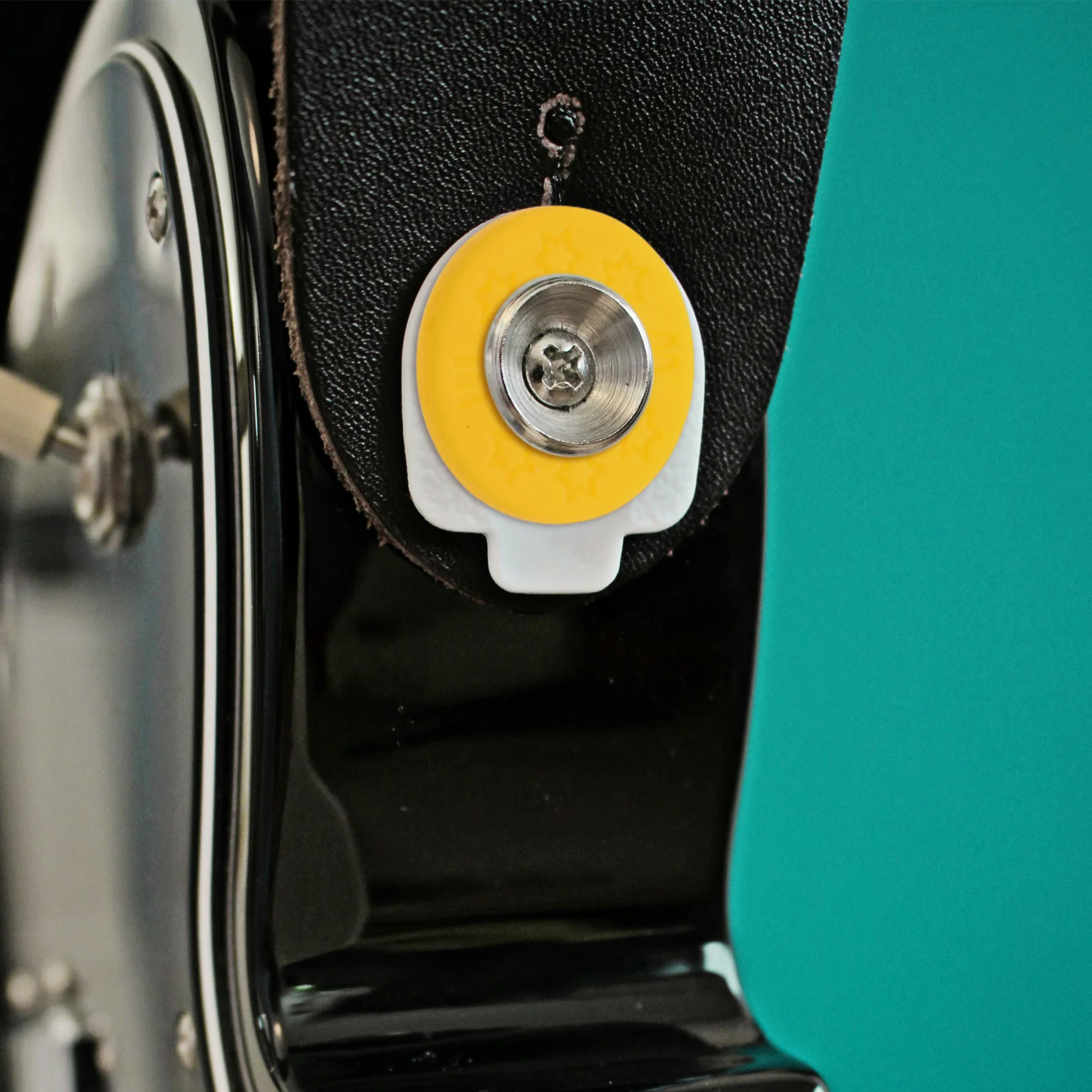 

12 Pcs Bass Guitar Strap Locks Blocks Fixing Buckles Sling Electric Accessories PE