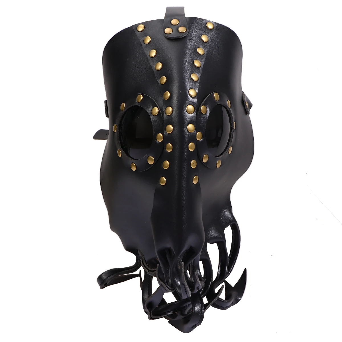 

1PC Octopus Mask Steampunk PU Grimace Cosplay Costume Party Halloween Carnival Accessories Glasses Friendly