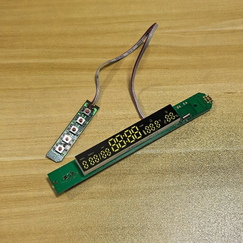 Humidity, electronic screen, clock display