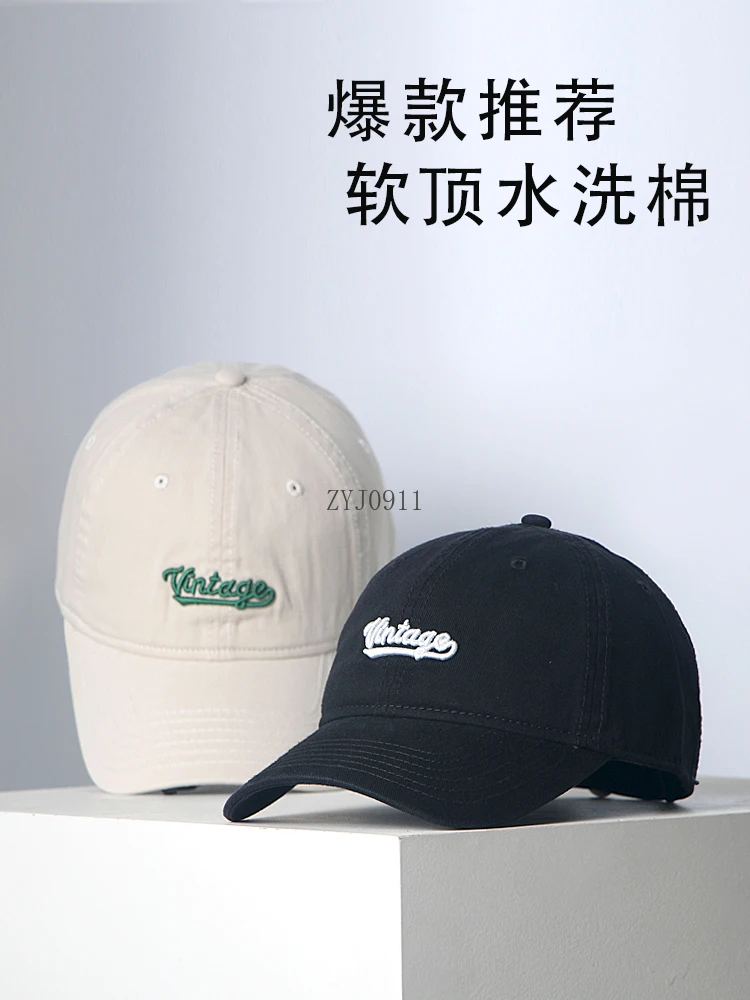 Primavera e outono novo simples macio chapéu boné de beisebol unisex boné guarda-sol esportes correndo boné