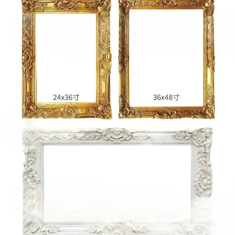 

Clock in Internet celebrity wall photo, carved retro photography, photo three-dimensional ornament, picture frame art