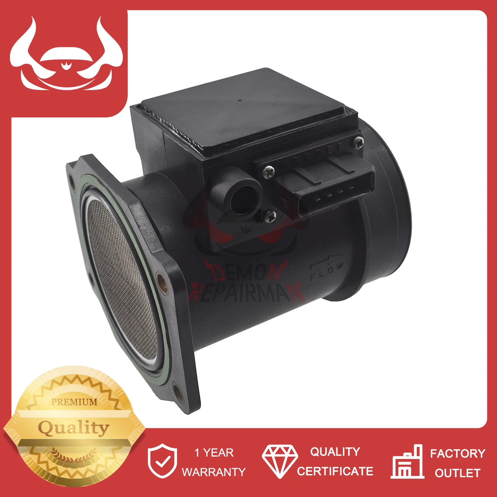 

0986JG0305 F00E000198 22680 16V00 A36-000 N60 Mass Air Flow MAF Sensor For INFINITI M30 NISSAN MAXIMA CEDRIC LEOPARD 3.0l