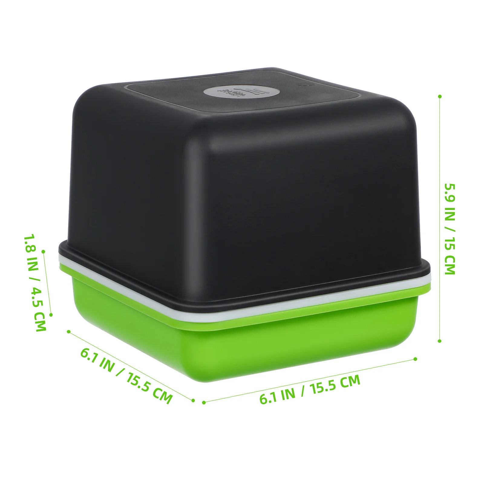 صينية البستنة 1 مجموعة تنبت أقل من التربة لحضانة النباتات الدفيئة صندوق النمو مجموعة أدوات نشر أواني الطريق #6