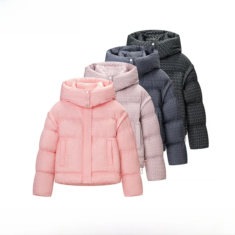 

Faionable ручная роспись хлопок Jaet женская новая осенне-зимняя верхняя одежда с принтом ZR Sle Commute Straight-Line Long Sve